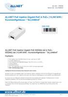 Datenblatt zu ALLNET ALL0488v6, EAN: 4038816098450