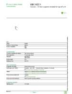 Datenblatt zu Schneider Electric KBC16ZC1, EAN: 3606480002373