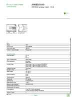 Datasheet for Schneider Electric A9MEM3100, EAN: 3606480481482