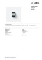 Datasheet for Siedle 200015970-00, EAN: 4015739159703
