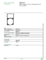 Datasheet for Schneider Electric ZBY6101, EAN: 3389110095869