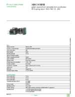 Datenblatt zu Schneider Electric XB6CW3B5B, EAN: 3389110763805