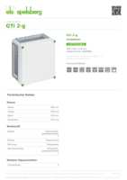 Datasheet for Spelsberg 01040201, EAN: 4013902050314