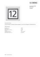 Datasheet for Siedle 200038801-00, EAN: 4015739388011