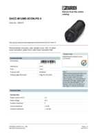 Datenblatt zu Phoenix Contact 1500774, EAN: 4017918610517