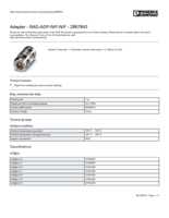 Datenblatt zu Phoenix Contact 2867843, EAN: 4046356046923