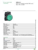 Datenblatt zu Schneider Electric XB5AA31, EAN: 3389110903409