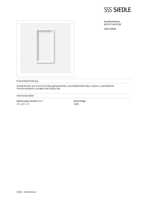 Datenblatt zu Siedle 200016426-01, EAN: 4015739164264