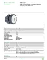 Datenblatt zu Schneider Electric ZB5AW31, EAN: 3389110909913