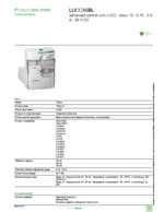 Datenblatt zu Schneider Electric LUCCX6BL, EAN: 3389110364460