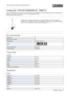 Datasheet for Phoenix Contact 1206175, EAN: 4017918163280