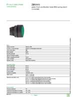 Datasheet for Schneider Electric ZB5AA3, EAN: 3389110904529