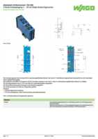 Datenblatt zu WAGO 750-485, EAN: 4045454725556