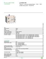 Datenblatt zu Schneider Electric LA1KN11M, EAN: 3389110428407
