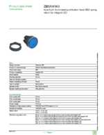 Datenblatt zu Schneider Electric ZB5AW363, EAN: 3389110922035