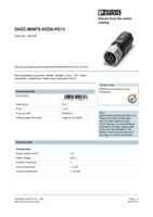 Datasheet for Phoenix Contact 1521397, EAN: 4017918949617