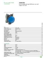 Datenblatt zu Schneider Electric XB4BVB6, EAN: 3389110119077