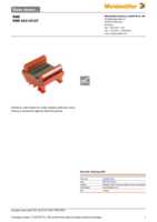 Datasheet for Weidmüller 0180961001, EAN: 4032248047413
