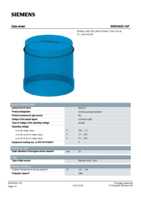 Datasheet for Siemens 8WD44001AF, EAN: 4011209496903