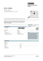 Datasheet for Phoenix Contact 3201408, EAN: 4017918094904