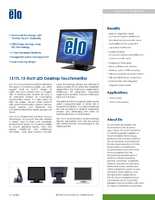 Datenblatt zu Elo Touch Solutions E017030