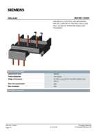 Datasheet for Siemens 3RA19211DA00, EAN: 4011209516502