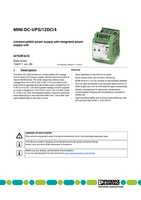 Datasheet for Phoenix Contact 2866598, EAN: 4046356418522