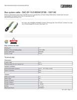 Datasheet for Phoenix Contact 1507146, EAN: 4017918900007