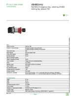 Datenblatt zu Schneider Electric XB4BS9442, EAN: 3606480623721