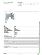 Datasheet for Schneider Electric GV2G272, EAN: 3389110555929
