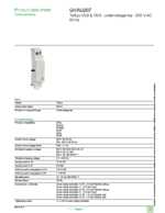 Datenblatt zu Schneider Electric GVAU207, EAN: 3389110345988