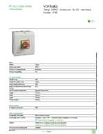 Datenblatt zu Schneider Electric VCFXGE2, EAN: 3389110602869