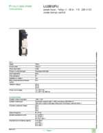 Datasheet for Schneider Electric LU2B32FU, EAN: 3389110363005