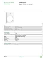 Datasheet for Schneider Electric ZB2BY4980, EAN: 3389110615319