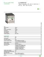 Datasheet for Schneider Electric LC1K0601Q7, EAN: 3389110488067