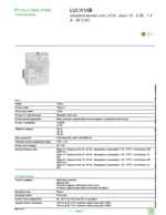 Datenblatt zu Schneider Electric LUCA1XB, EAN: 3389110363890