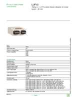 Datenblatt zu Schneider Electric LUFV2, EAN: 3389110365498