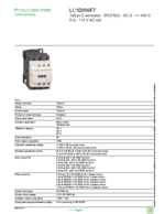 Datasheet for Schneider Electric LC1D096F7, EAN: 3389110802504