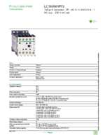 Datenblatt zu Schneider Electric LC1K0901P72, EAN: 3389110120493