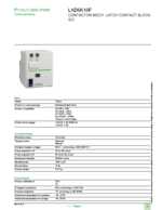 Datasheet for Schneider Electric LAD6K10F, EAN: 3389110842388