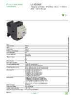 Datenblatt zu Schneider Electric LC1D25G7, EAN: 3389110349733
