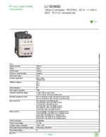 Datasheet for Schneider Electric LC1D38SD, EAN: 3389110360820