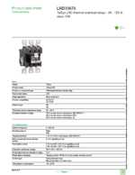 Datasheet for Schneider Electric LRD33676, EAN: 3389110522167