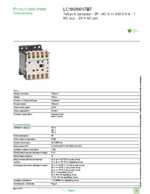 Datenblatt zu Schneider Electric LC1K09017B7, EAN: 3389110490084