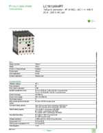 Datasheet for Schneider Electric LC1K12004P7, EAN: 3389110126761
