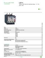 Datenblatt zu Schneider Electric LRD10, EAN: 3389110346794