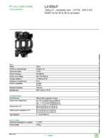 Datasheet for Schneider Electric LX1D6U7, EAN: 3389110208863