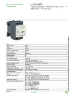 Datasheet for Schneider Electric LC1D128F7, EAN: 3389110577471