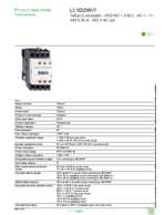 Datenblatt zu Schneider Electric LC1D258V7, EAN: 3389110250367