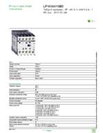 Datasheet for Schneider Electric LP1K06015BD, EAN: 3389110495492